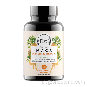 Organiczna MACA obsługuje kapsułki Energy Maca Root